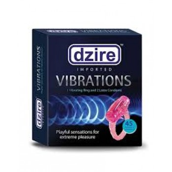 Dzire Vibration Ring & Latex Condoms in Pakistan